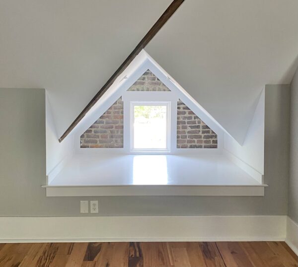 Madison Place smaller attic windows