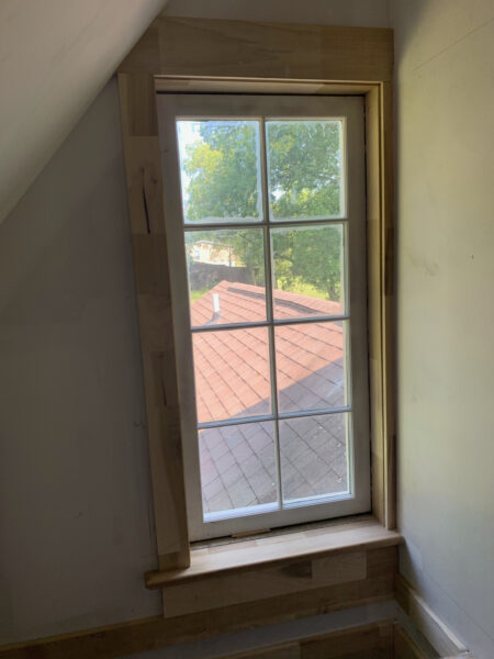 Custom window installed in Shanklin house