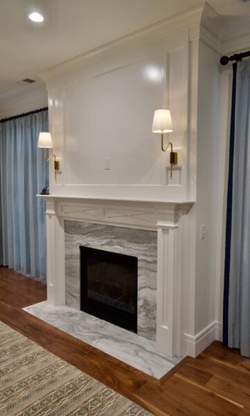 Whispering Wood fireplace